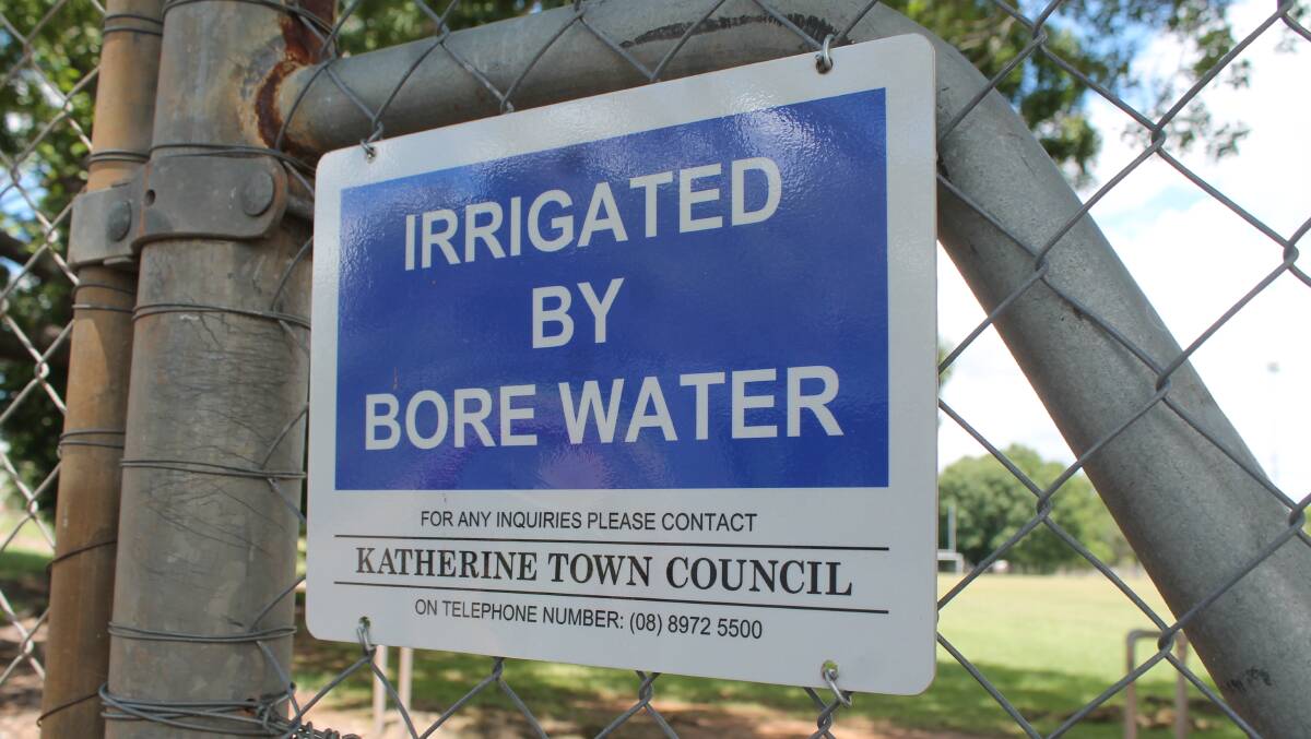WATERED DOWN: The signs erected to “alert” the community of bore water risk do not mention unsafe PFAS levels. 