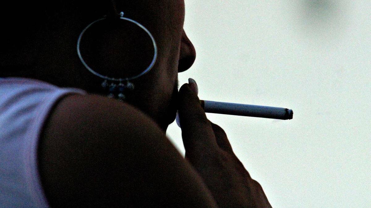 LIGHT 'EM UP: One in three people in Katherine are smokers. 