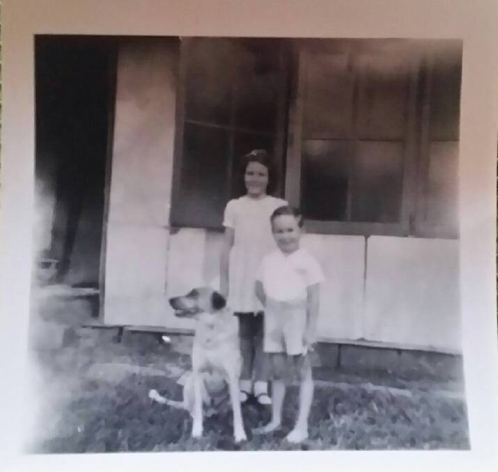  Gregory Wynn with his dog and a friend Rhonda.