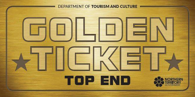 GOLDEN TICKET: The Golden Ticket comes with money-can’t-buy-experiences unique to the Northern Territory.