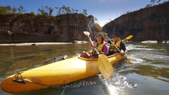 OUR TREASURE: Nitmiluk Gorge is hard to find in latest NT Government marketing campaign. Picture: NT Government. 