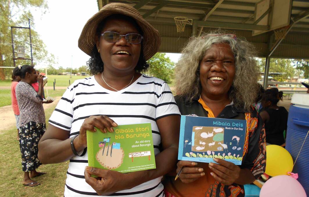 LOCAL AUTHORS: Anita Painter and Tracey Camfoo with their new books. Picture: supplied. 