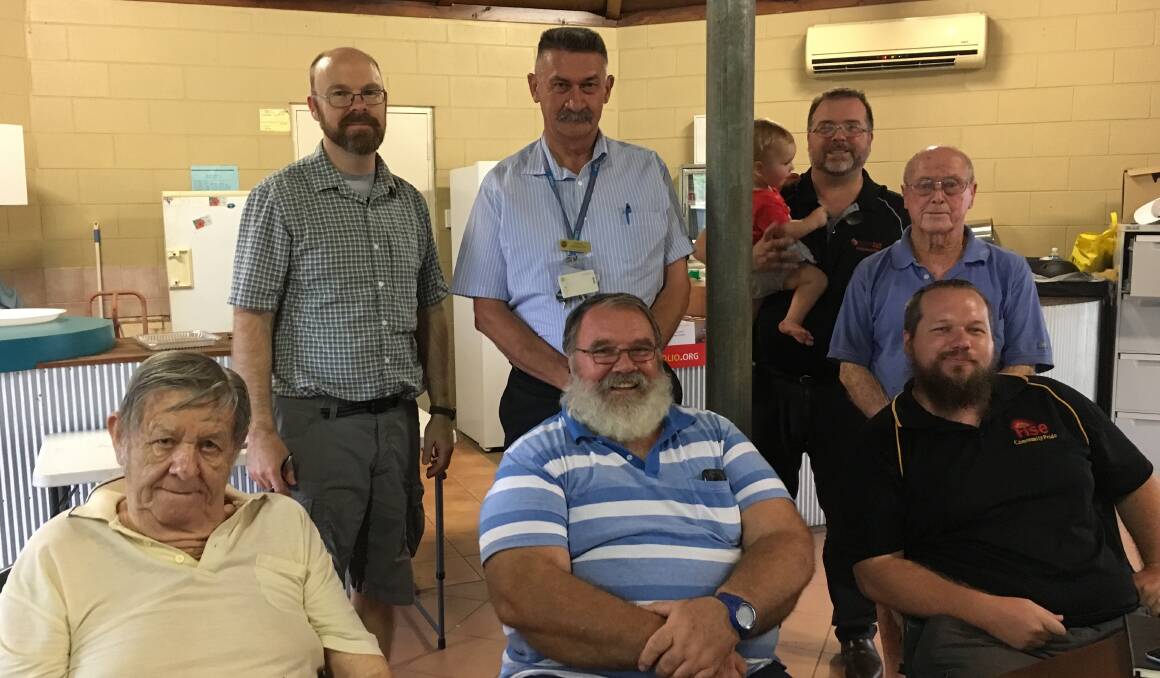 NEW PROJECT: The first meeting to turn the Rotary Community Shed into a reality. Picture: supplied. 