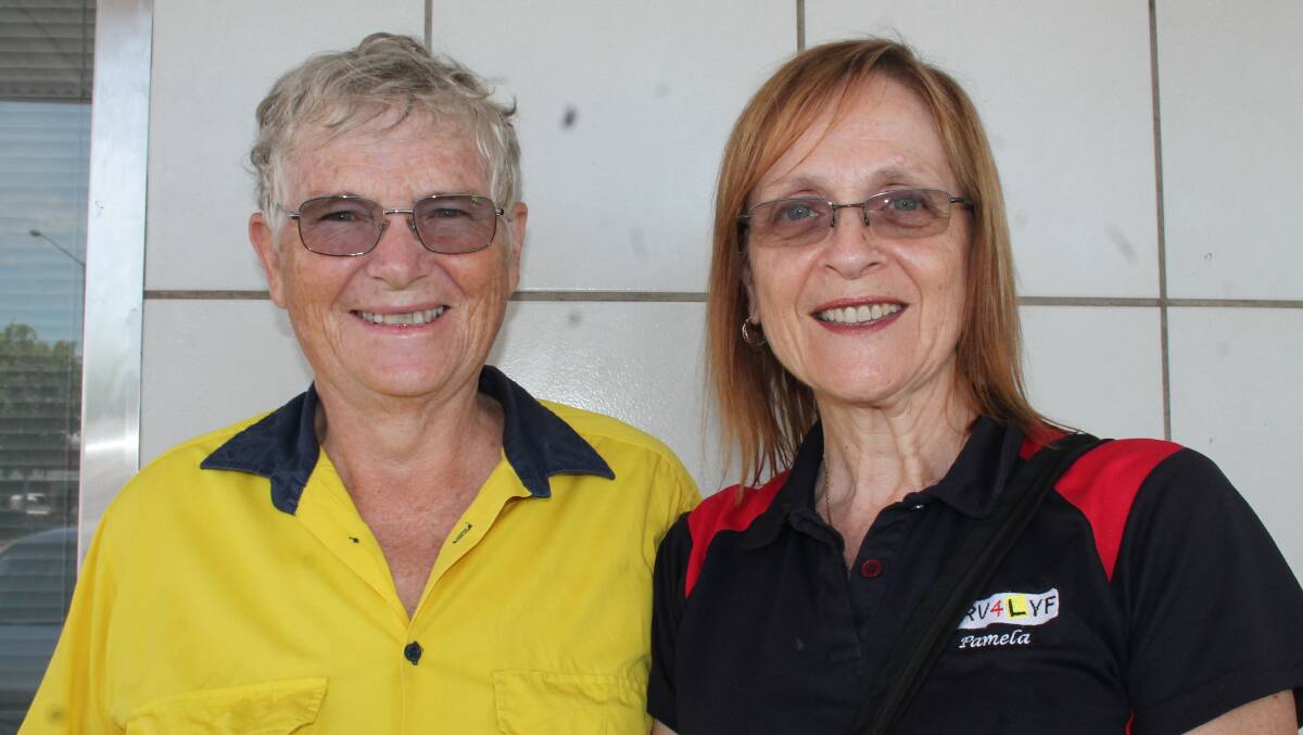 COMMUNITY STARS: Chris and Pamela Dixon have been club secretary and treasurer for the past five years. 