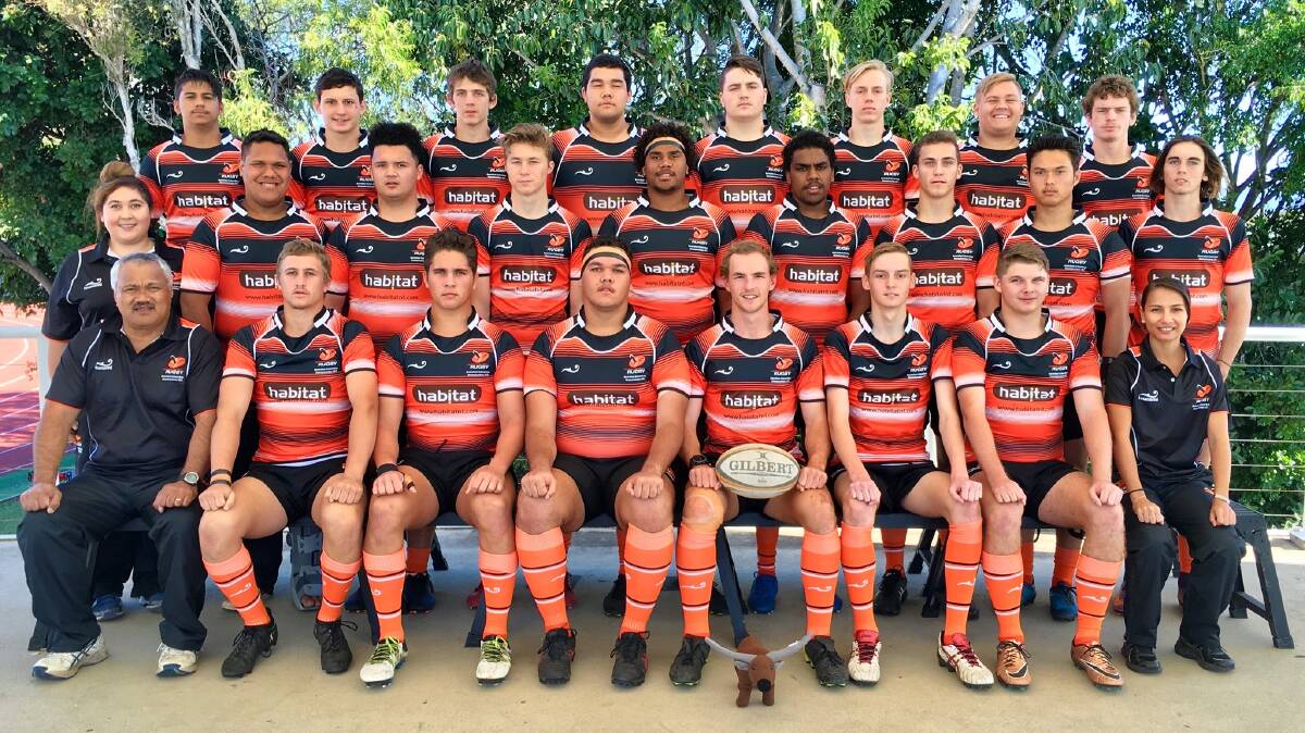 OUR SQUAD: Six Katherine boys were chosen for the NT Schoolboys team. 