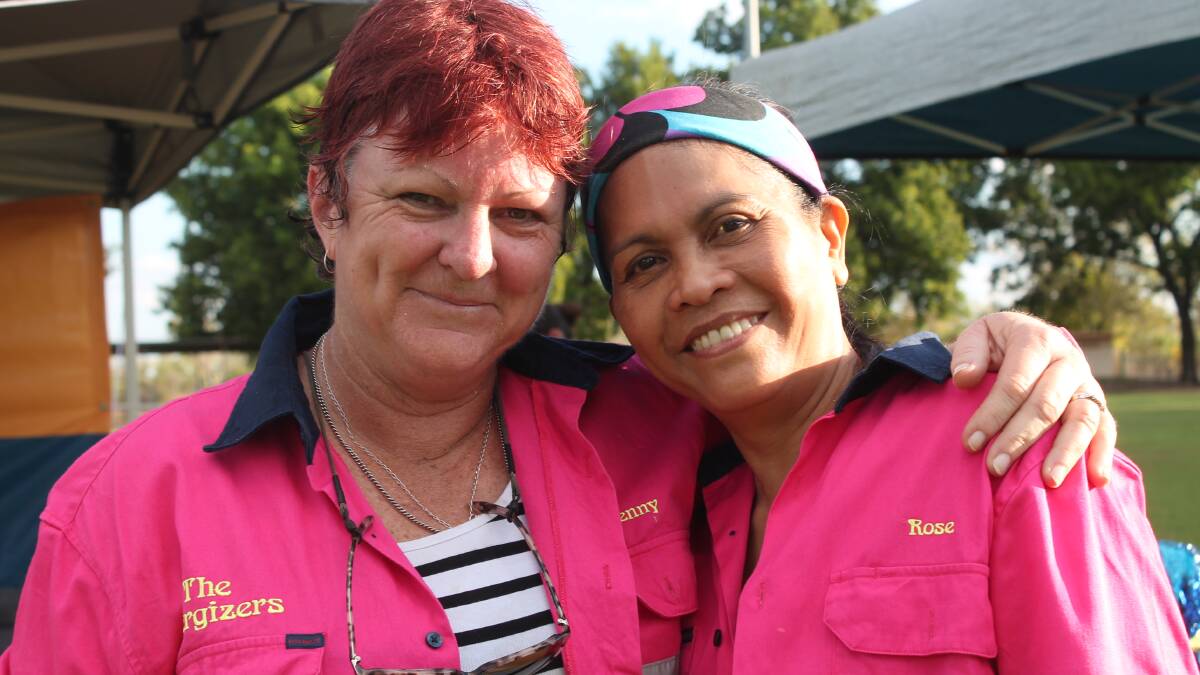 Jenny Mackie and Rose Hewitt of the Energisers have taken part in every Katherine Relay for Life.