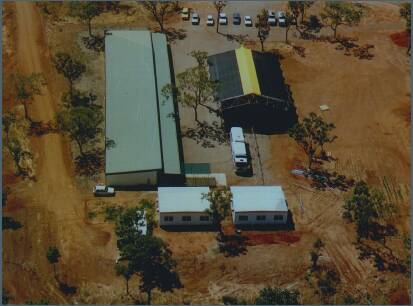 BIRDS EYE VIEW: An aerial shot of St Joseph's when the school opened in 1987.