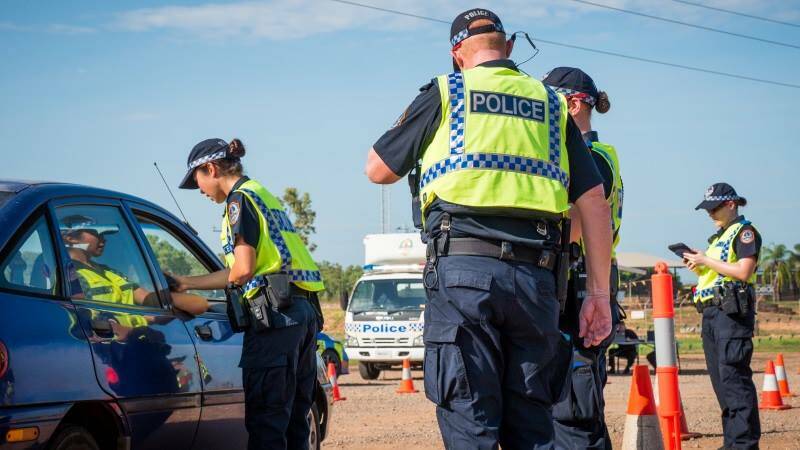 MAN DOWN: A police spokesman said police are calling for witnesses to the incident that occurred at the low level crossing in Adelaide River at about 4pm on Tuesday. 